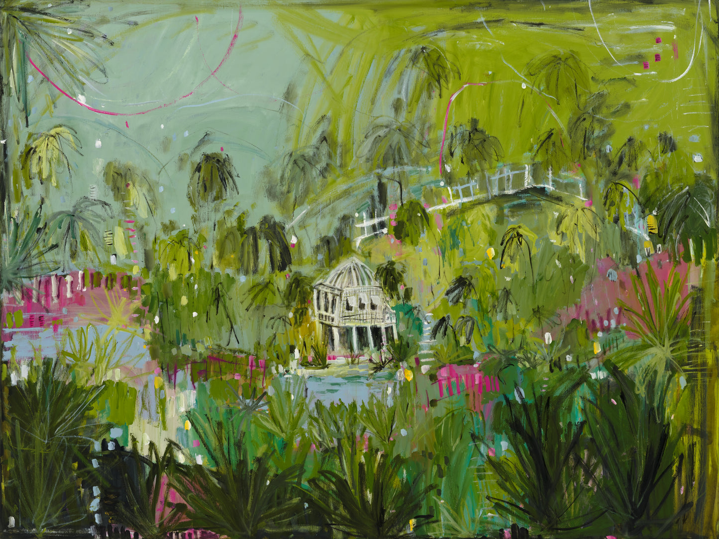 Among The Palms | Original Artwork