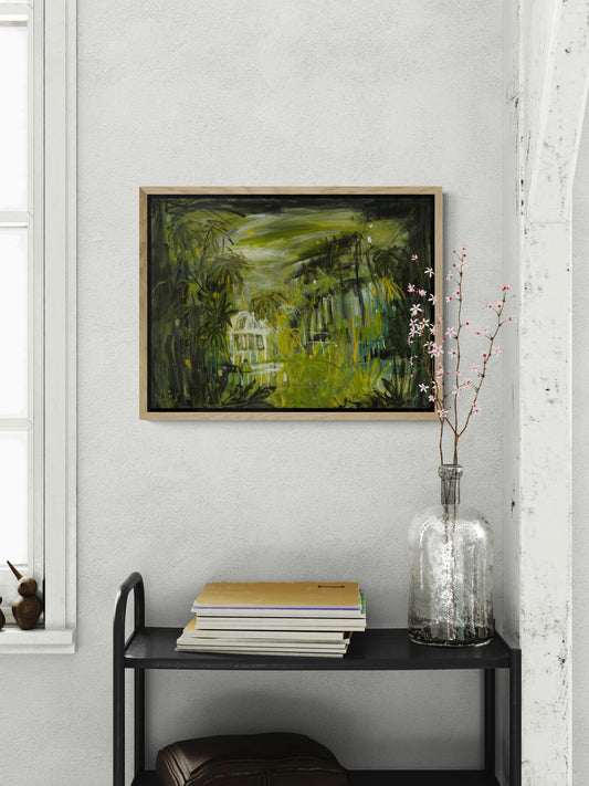 Endless Green | Stretched Canvas Print