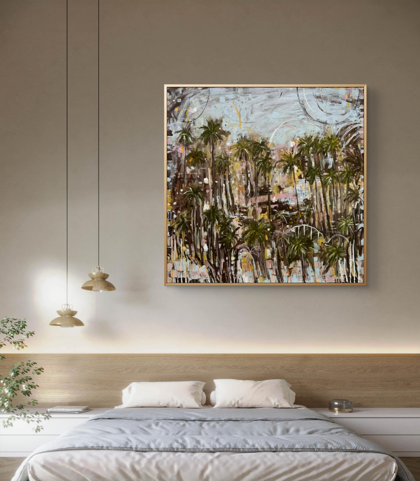 Neapolitan Palms | Original Artwork
