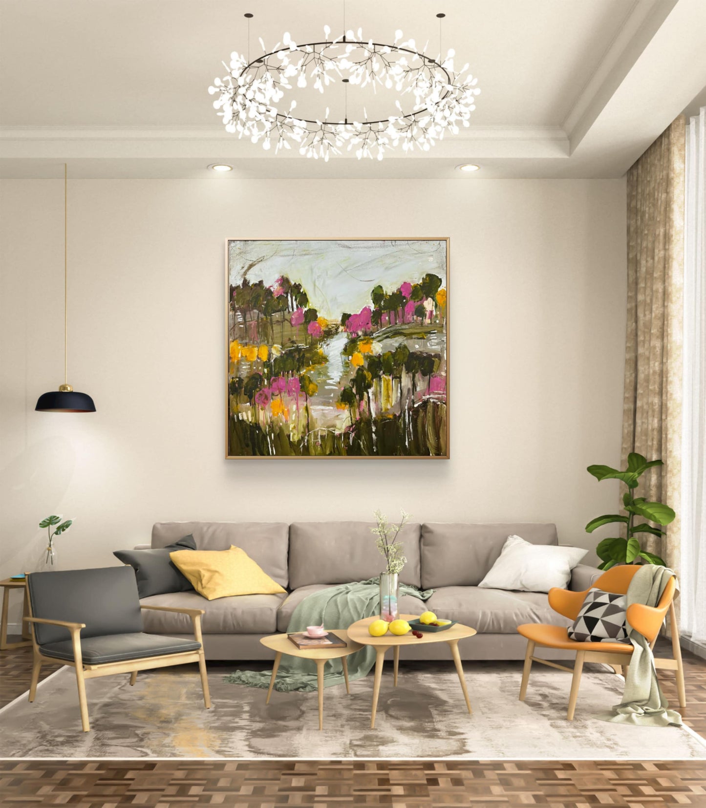 Pink Haze| Original Artwork