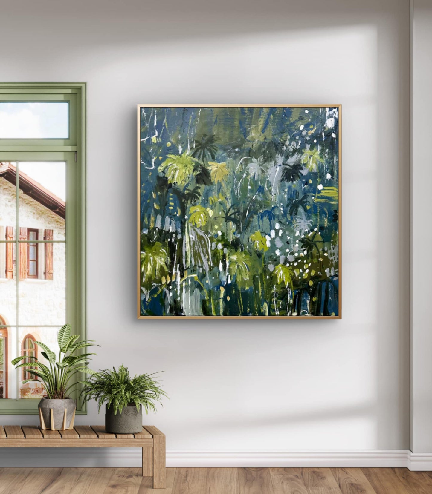 Green Rainforest | Original Artwork