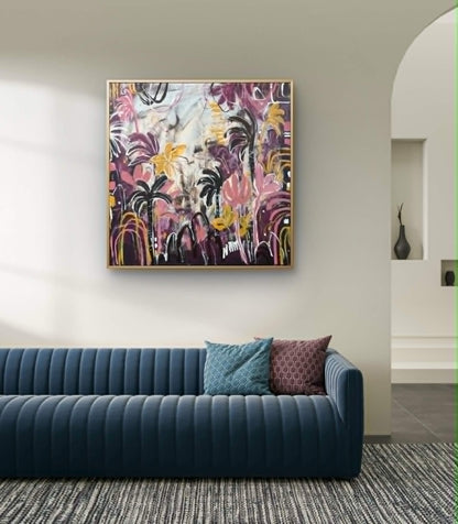 Dusty Palms| Original Artwork