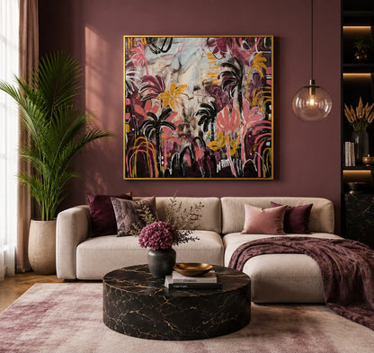 Dusty Palms| Original Artwork