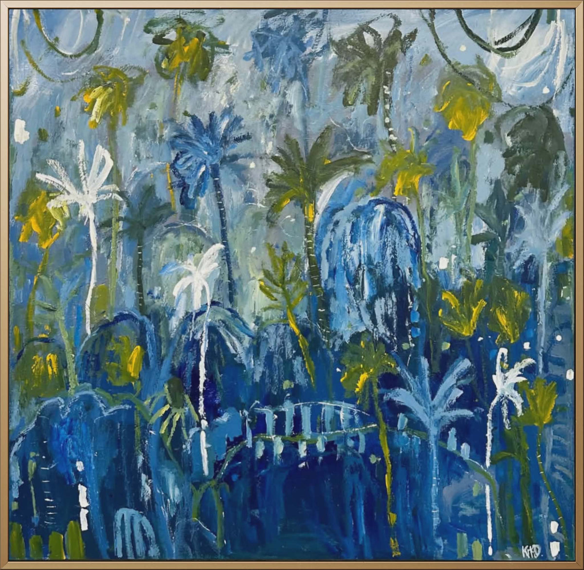 Into the Blue | Original Artwork